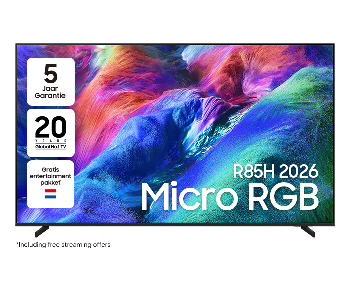 Samsung 65” Micro RGB 4K Vision AI Smart TV R86H (2026) - Afbeelding 2