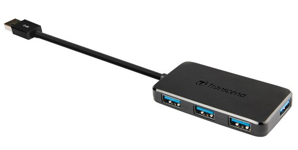 Transcend HUB2 Zwart - Afbeelding 2