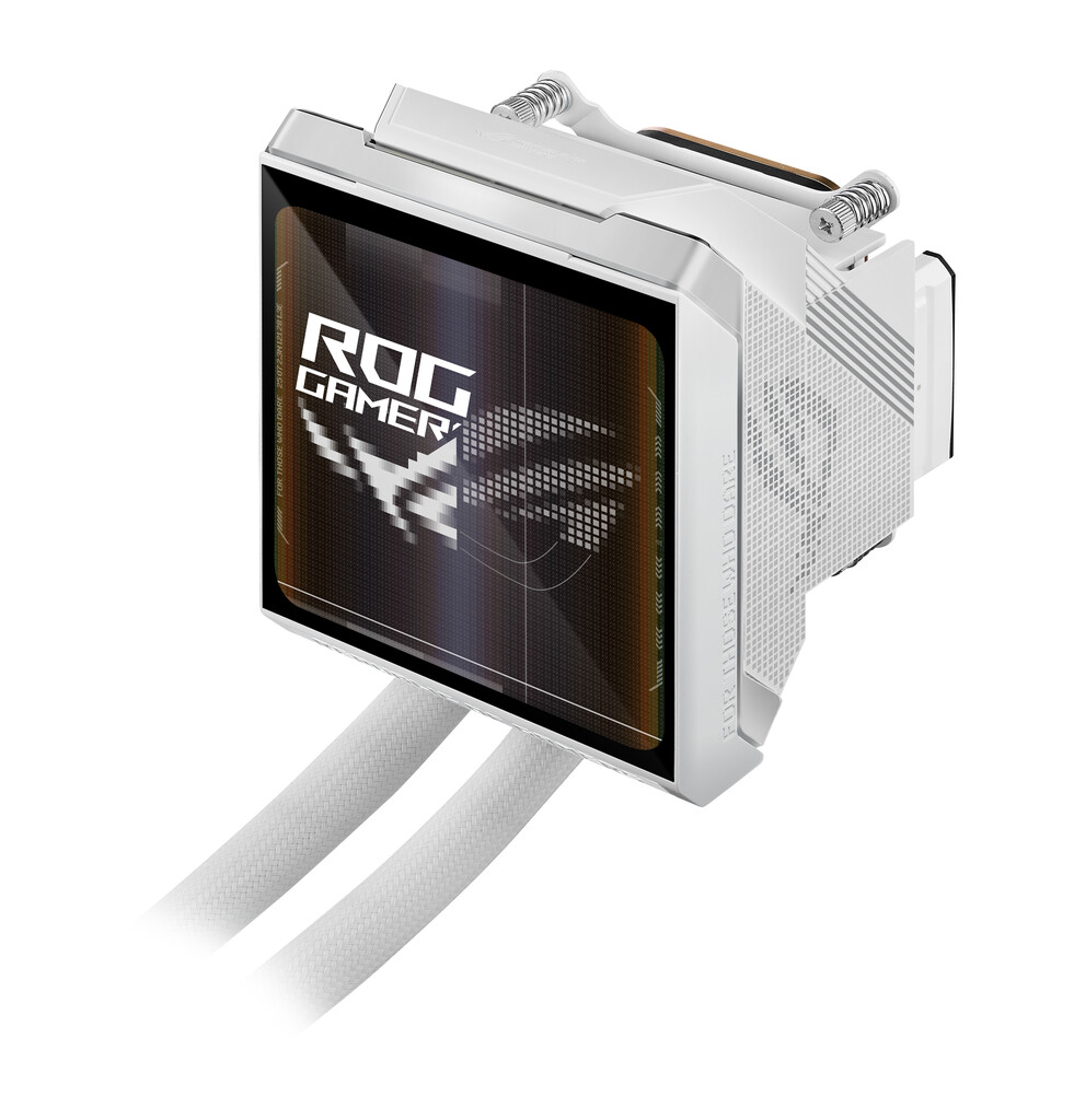 ASUS ROG Strix LC IV 360 ARGB LCD White Edition Processor Kit voor vloeistofkoeling 12 cm Wit - Afbeelding 11