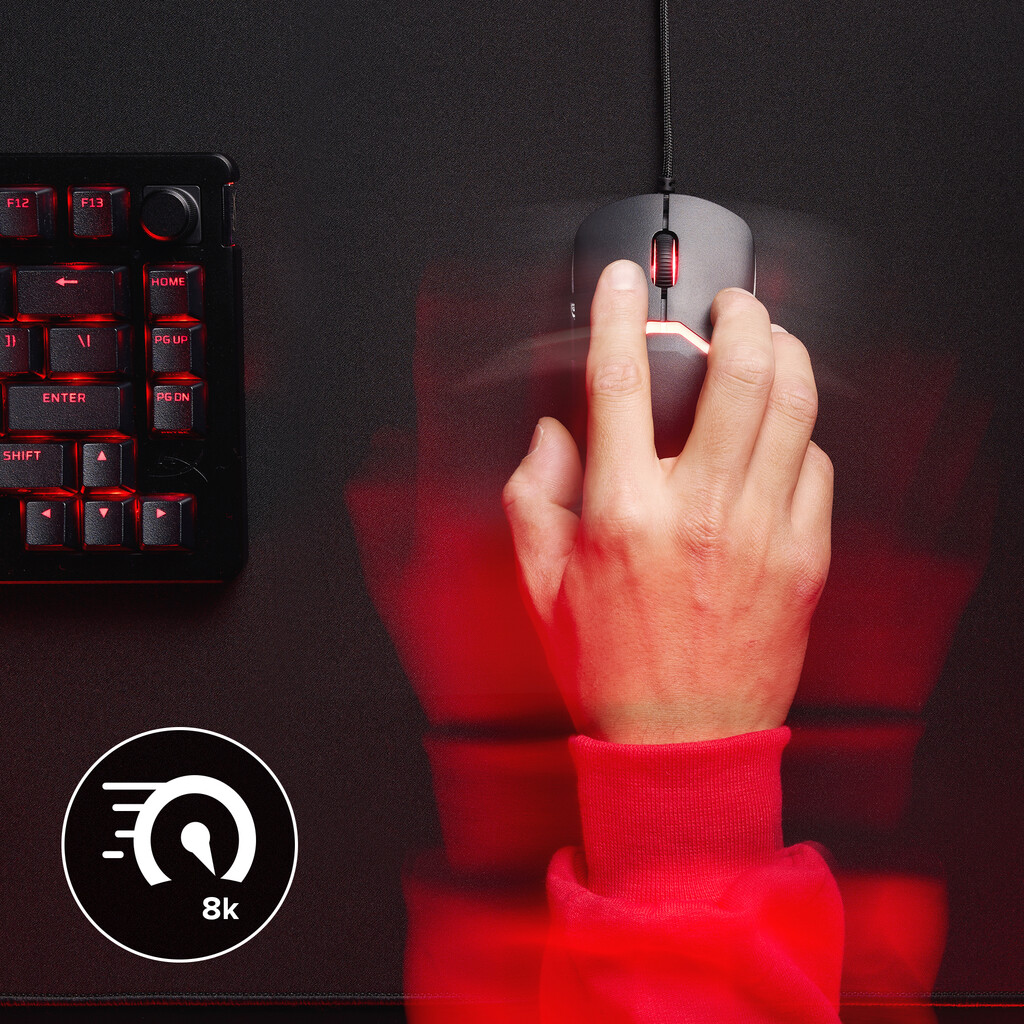 HyperX Pulsefire Saga gaming muis (zwart) - Afbeelding 4