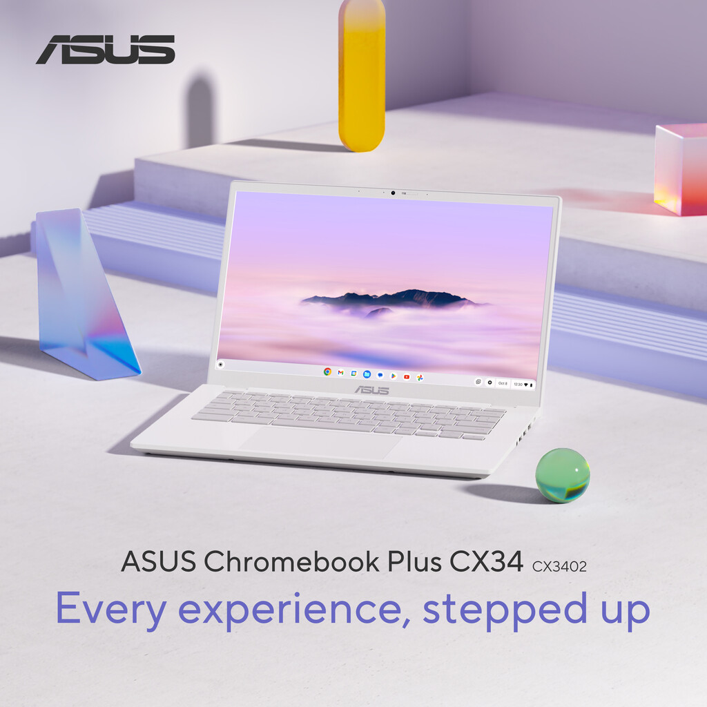 ASUS Chromebook Plus CX34 CB3402CVA-MW1632 Intel Core 3 100U 35,6 cm (14") Touchscreen Full HD 8 GB LPDDR5-SDRAM 128 GB UFS Wi-F - Afbeelding 22