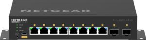 NETGEAR GSM4210PX Managed L2/L3 Gigabit Ethernet (10/100/1000) Power over Ethernet (PoE) Zwart