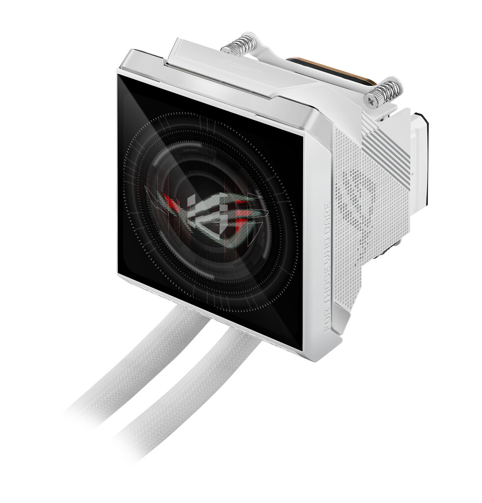 ASUS ROG Strix LC IV 360 ARGB LCD White Edition Processor Kit voor vloeistofkoeling 12 cm Wit - Afbeelding 12