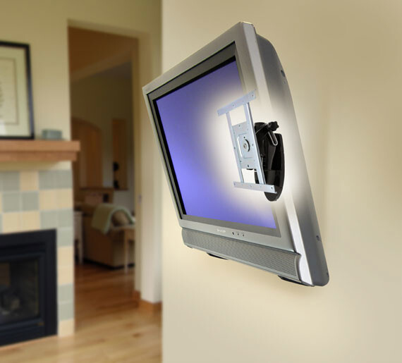 Ergotron LX HD Wall Mount Pivot 106,7 cm (42") Zwart - Afbeelding 2