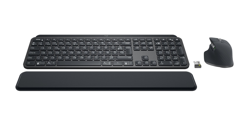 Logitech Master MX Keys for Business toetsenbord Kantoor Bluetooth AZERTY Frans Grafiet - Afbeelding 4