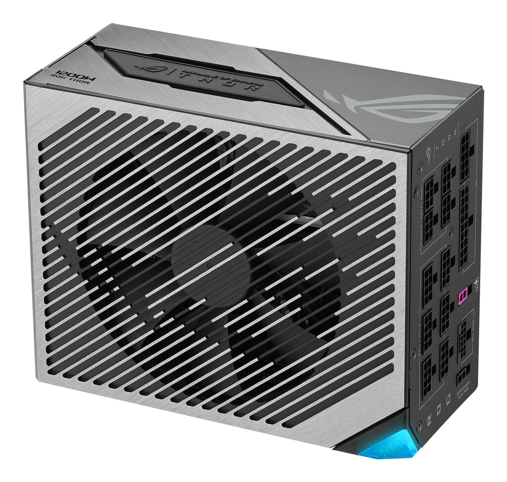 ASUS ROG -THOR-1200P3-GAMING-E power supply unit 1200 W 24-pin ATX ATX Zwart - Afbeelding 7