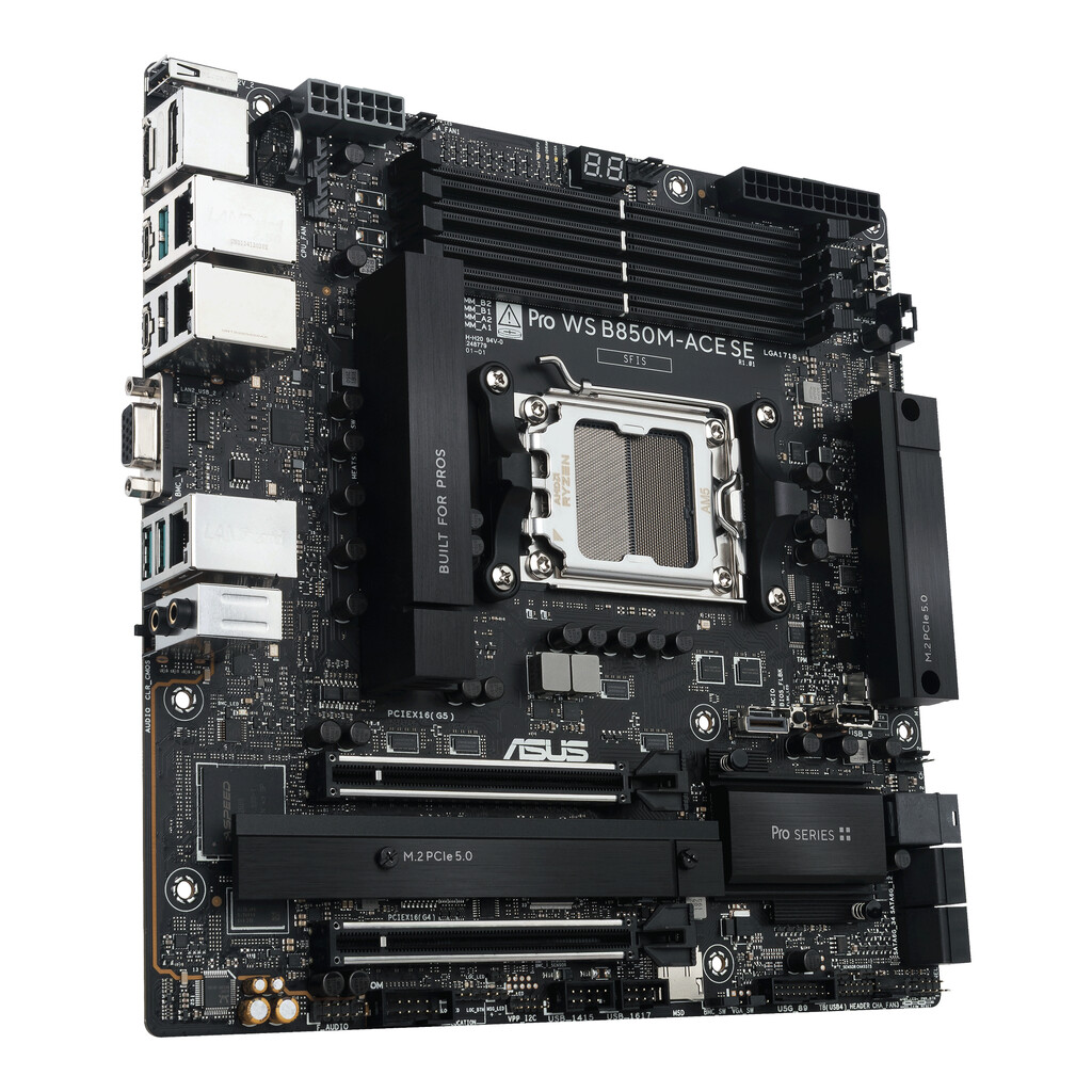 ASUS PRO WS B850M-ACE SE AMD B850 Socket AM5 micro ATX - Afbeelding 3