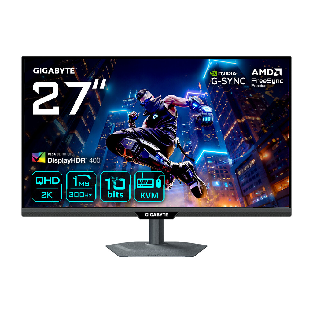 GIGABYTE M27Q3 computer monitor 68,6 cm (27") 2560 x 1440 Pixels Quad HD LED Zwart - Afbeelding 2