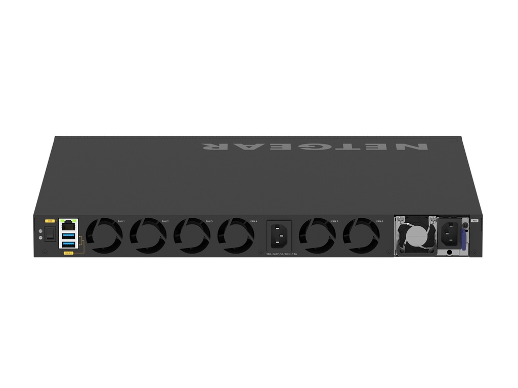 NETGEAR XSM4340V Managed L3 10G Ethernet (100/1000/10000) Power over Ethernet (PoE) 1U Zwart - Afbeelding 5