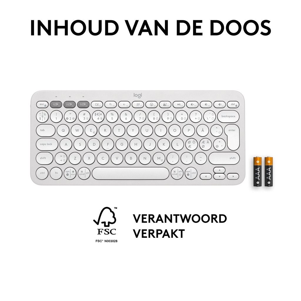 Logitech Pebble Keys 2 K380s - Afbeelding 10