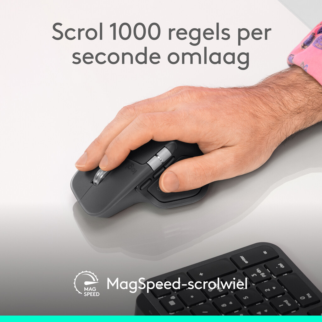 Logitech MX Master 4 for Business - Graphite - Afbeelding 21