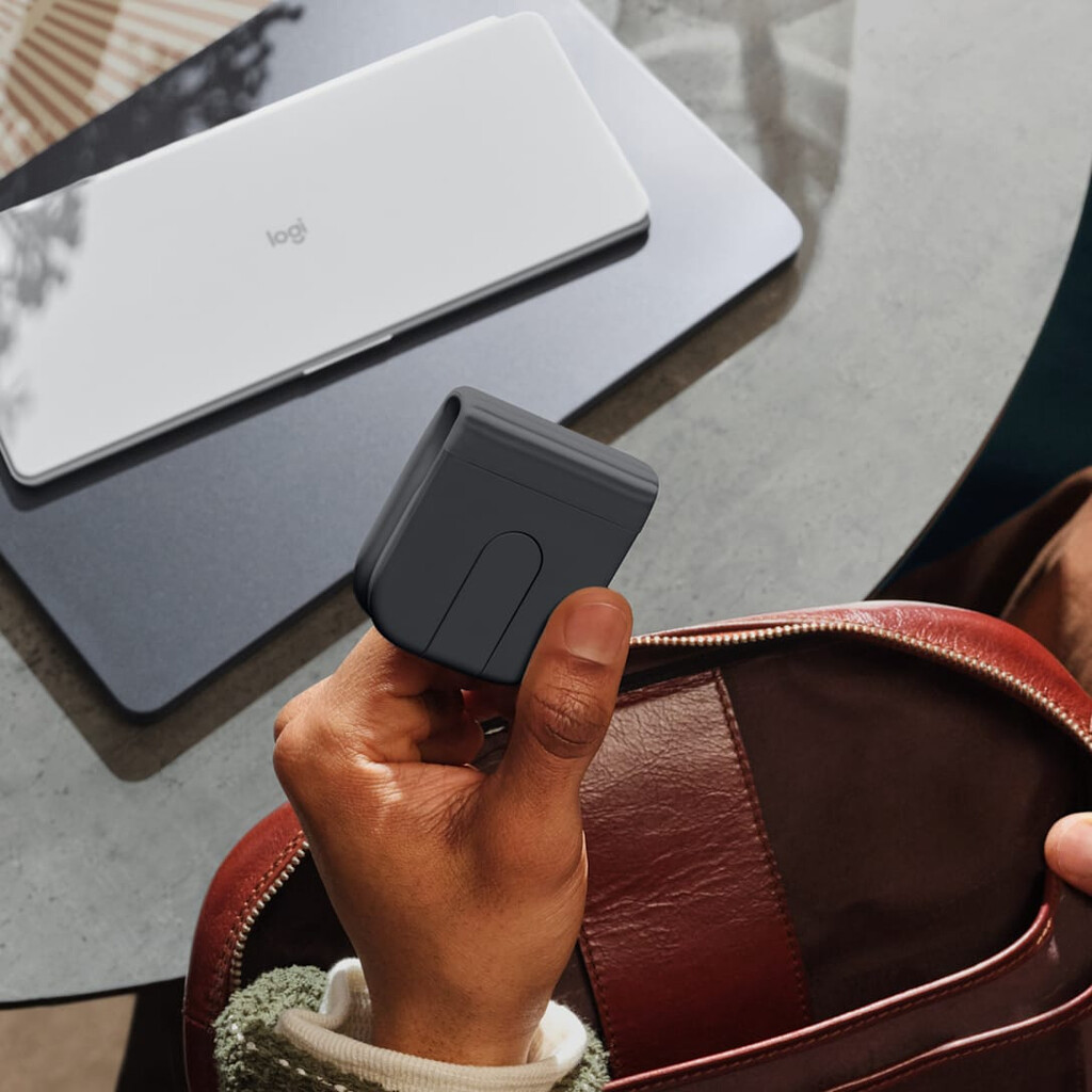 Logitech Mobi Fold muis Reizen Ambidextrous RF-draadloos + Bluetooth Optisch 4000 DPI - Afbeelding 4