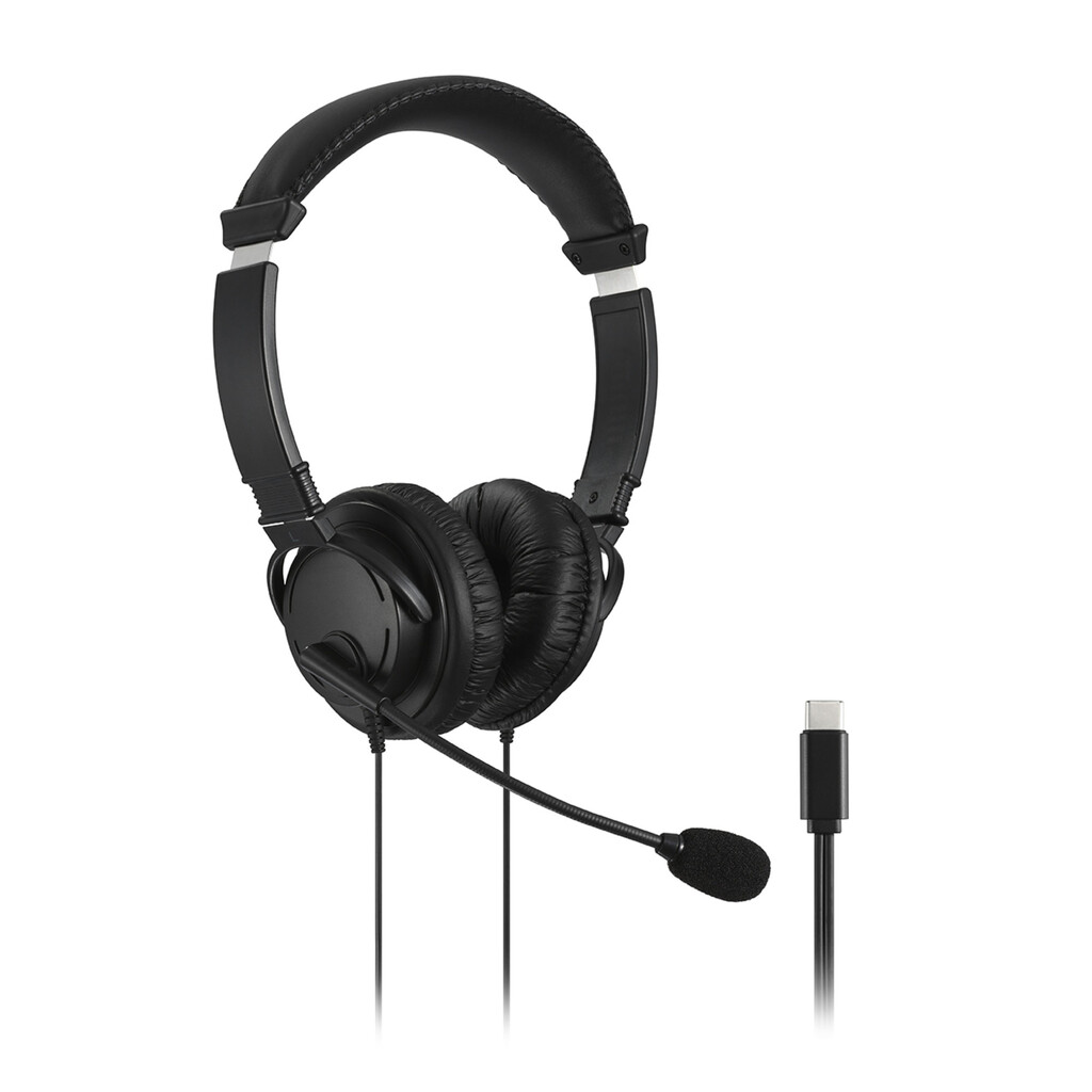 Kensington USB-C Hi-Fi Hoofdtelefoon met microfoon