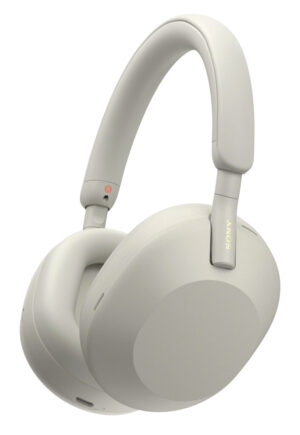 Sony WH-1000XM5 Headset Bedraad en draadloos Hoofdband Oproepen/muziek Bluetooth Zilver, Wit