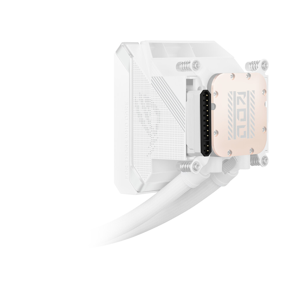 ASUS ROG Strix LC IV 360 ARGB LCD White Edition Processor Kit voor vloeistofkoeling 12 cm Wit - Afbeelding 14