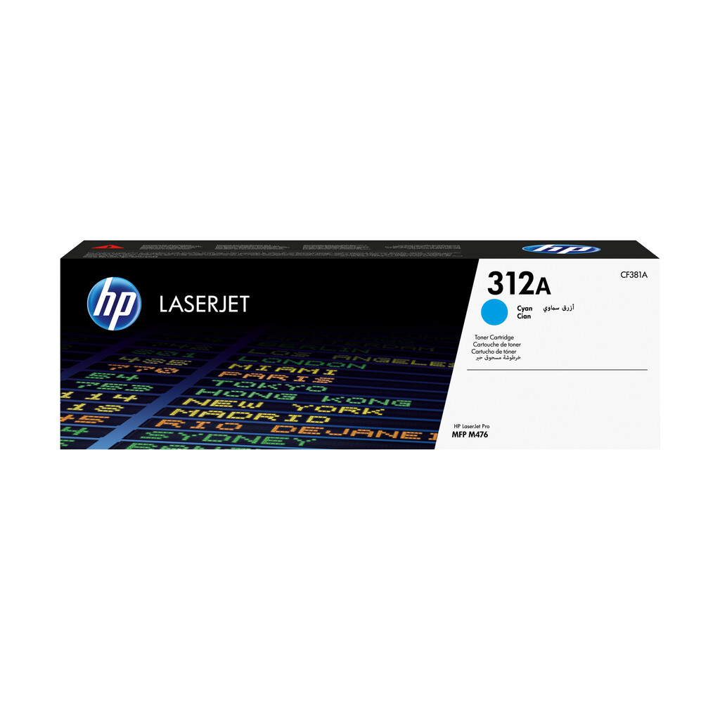 HP 312A cyaan LaserJet tonercartridge
