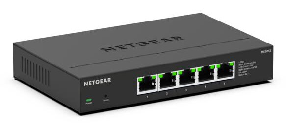 NETGEAR MS305E Unmanaged 2.5G Ethernet (100/1000/2500) Zwart - Afbeelding 3