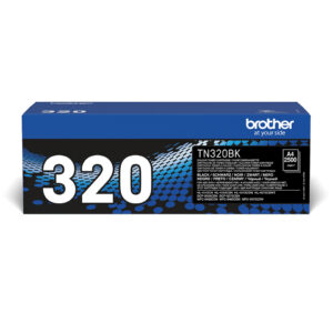 Brother TN-320BK tonercartridge 1 stuk(s) Origineel Zwart