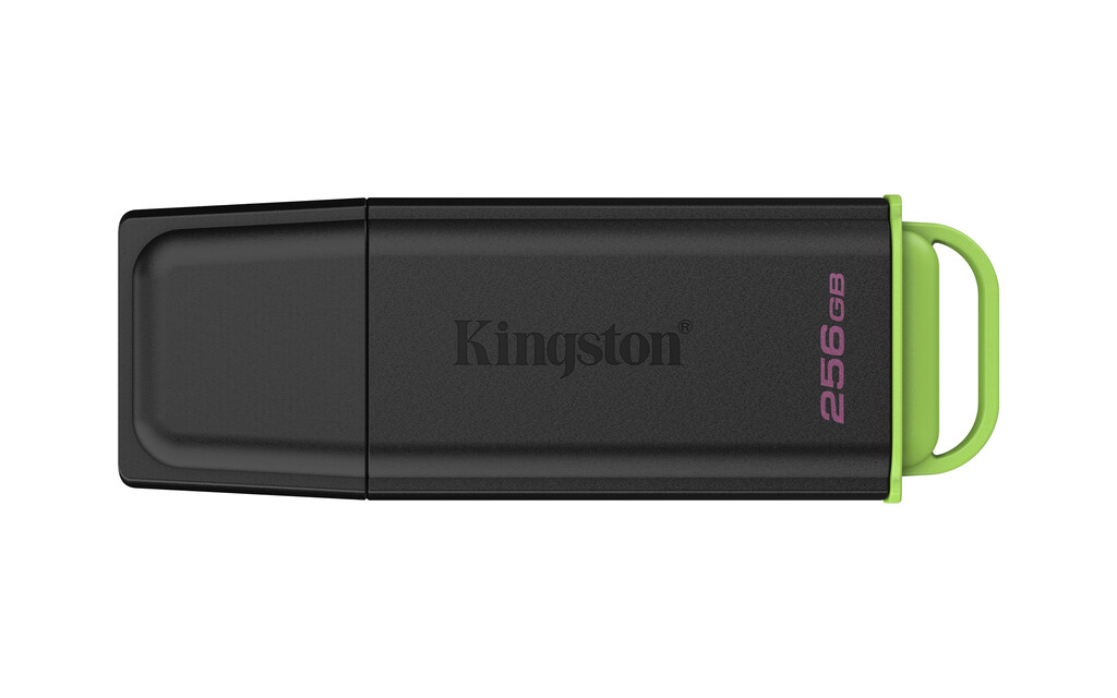 Kingston Technology DataTraveler 256GB Portable USB 3.2 Gen 1 Exodia Black/Green