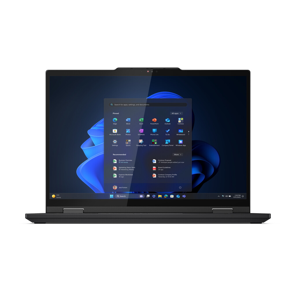 Lenovo ThinkPad T14s 2-in-1 Gen 1 Intel Core Ultra 7 255U Hybride (2-in-1) 35,6 cm (14") Touchscreen WUXGA 32 GB LPDDR5x-SDRAM 1 - Afbeelding 3