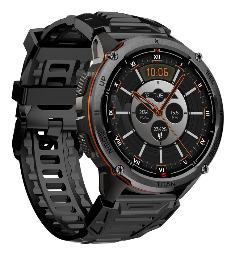 MaxCom FW111 3,63 cm (1.43") AMOLED Digitaal Touchscreen Zwart GPS - Afbeelding 4