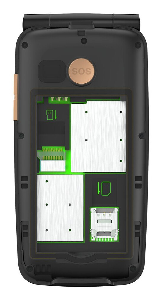 Gigaset GL795 7,11 cm (2.8") 142 g Zwart Seniorentelefoon - Afbeelding 8