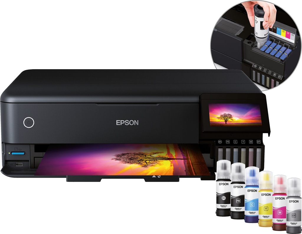 Epson EcoTank ET-8550 A3+ Wi-Fi-fotoprinter met inkttank - Afbeelding 13