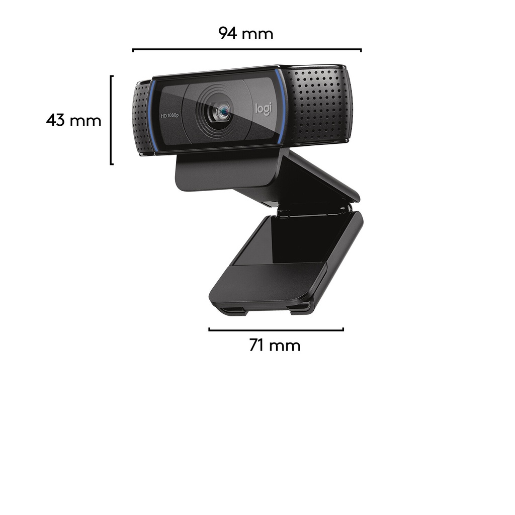 Logitech C920 Pro HD webcam 3 MP 1920 x 1080 Pixels USB Zwart - Afbeelding 15
