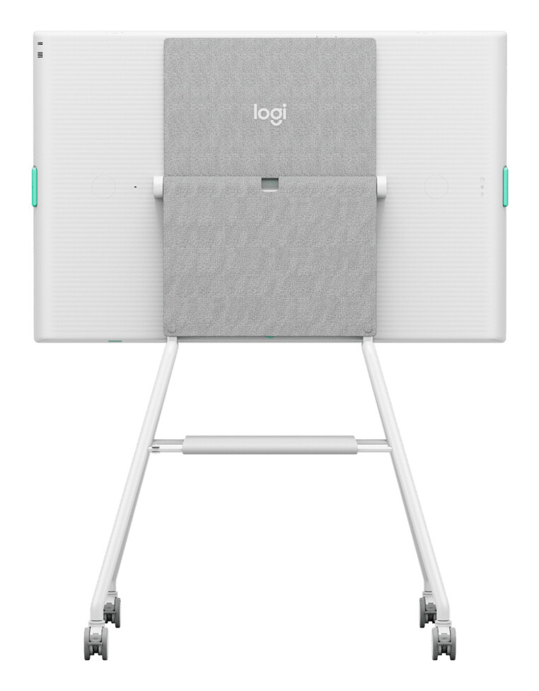 Logitech Rally Board 65 Cart Grijs, Wit Vlakke paneel Multimediawagentje - Afbeelding 4