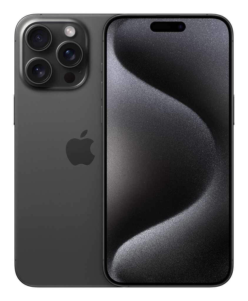 Apple iPhone 15 Pro Max 17 cm (6.7") Dual SIM iOS 17 5G USB Type-C 256 GB Titanium, Zwart