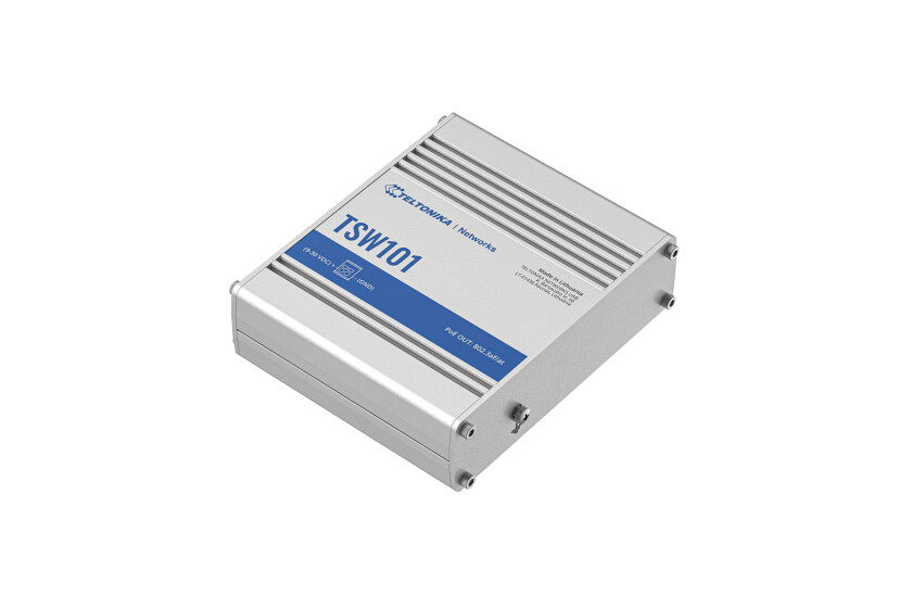 Teltonika TSW101 Gigabit Ethernet (10/100/1000) Power over Ethernet (PoE) Metallic - Afbeelding 5