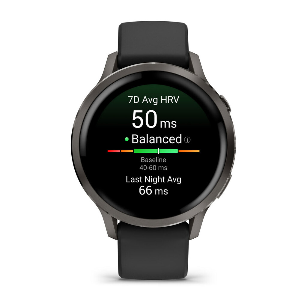 Garmin Venu 4 3,05 cm (1.2") AMOLED 41 mm Digitaal 390 x 390 Pixels Touchscreen Zwart Wifi GPS - Afbeelding 2
