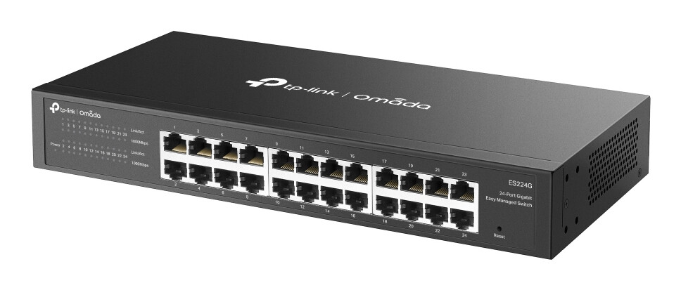 TP-Link Omada ES224G netwerk-switch Managed L2 Gigabit Ethernet (10/100/1000) Zwart - Afbeelding 3