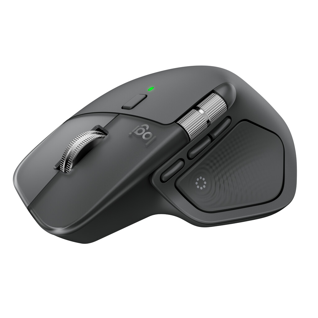 Logitech MX Master 4 muis Kantoor Rechtshandig RF-draadloos + Bluetooth Laser 8000 DPI - Afbeelding 2