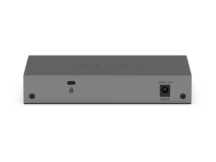 NETGEAR GS105P Unmanaged Gigabit Ethernet (10/100/1000) Power over Ethernet (PoE) Bureaublad-/wandmontage Grijs - Afbeelding 5