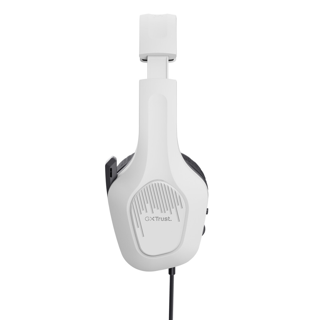 Trust GXT 415W Zirox Gaming Headset - Bedrade gaming koptelefoon – Opklapbare microfoon – 50 mm drivers – Wit - Afbeelding 7