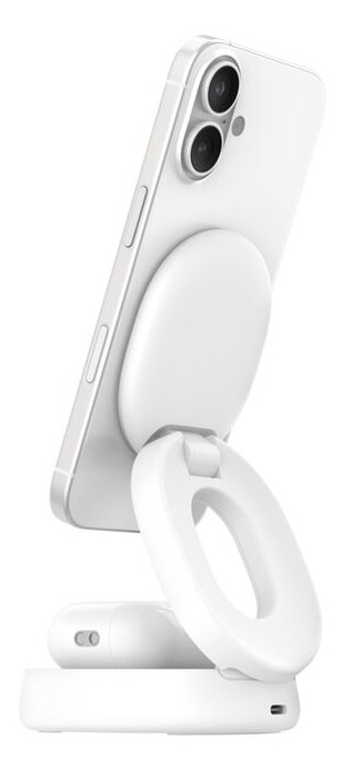 Belkin WIZ035kqWH Hoofdtelefoons, Smartphone Wit USB Draadloos opladen Snel opladen Binnen - Afbeelding 2