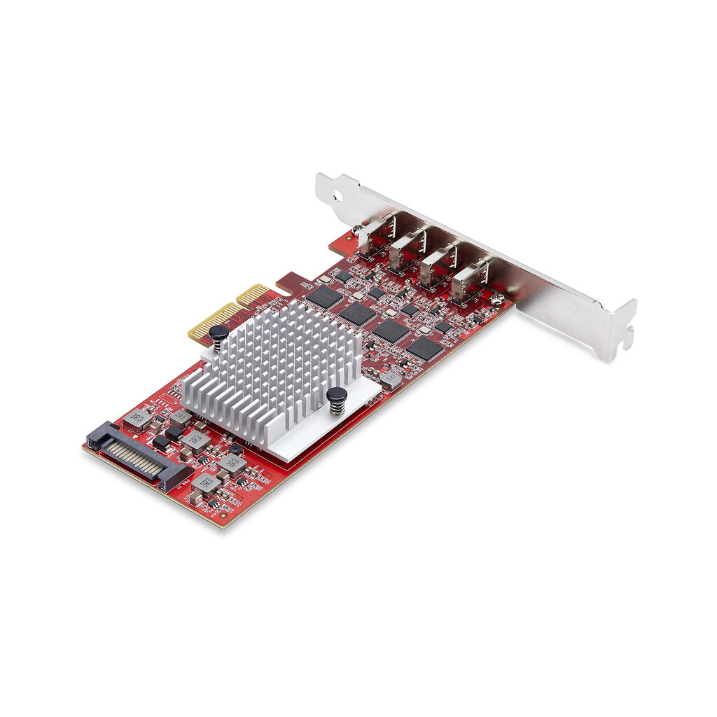 StarTech.com 4-Port USB-C PCIe Kaart, USB 3.2 10Gbps, USB Type-C PCI Express Uitbreidingskaart, 4x Onafhankelijke USB Controller - Afbeelding 2