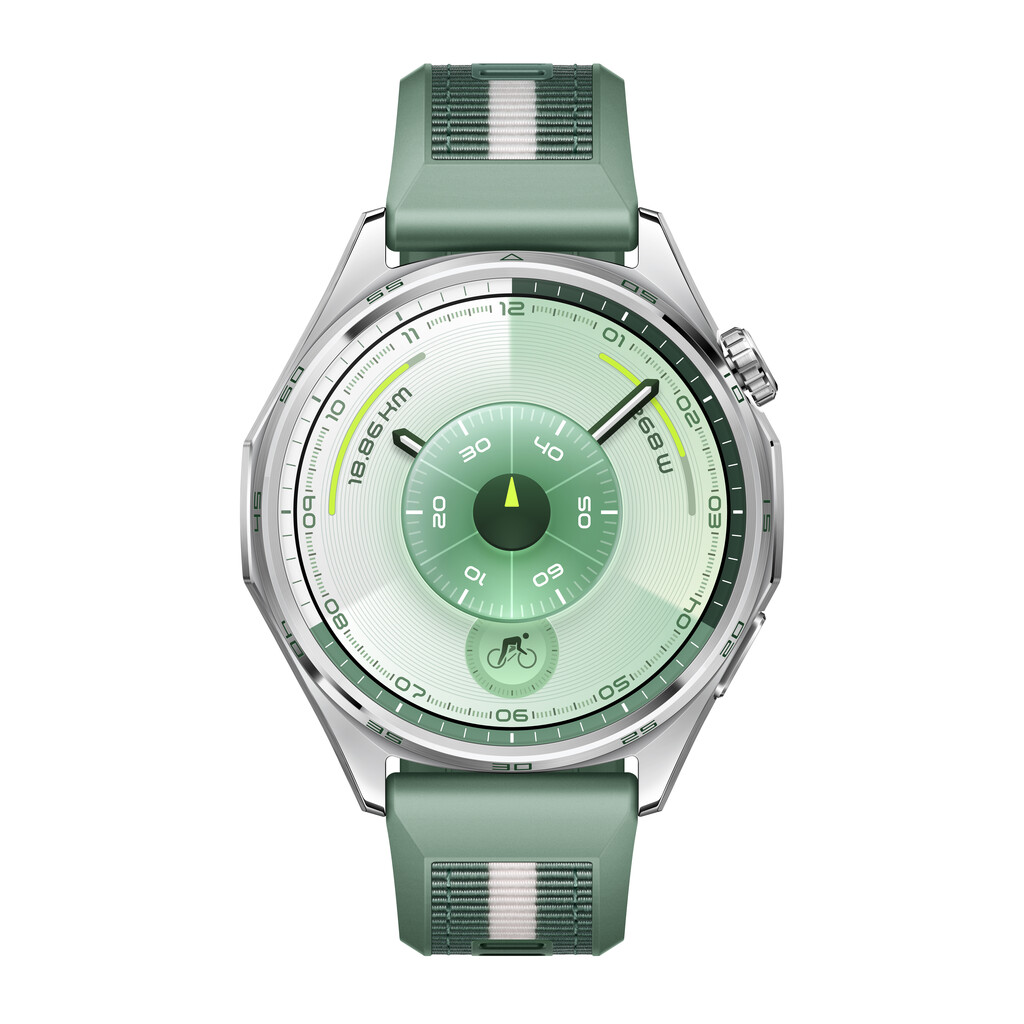 Huawei WATCH GT6 3,73 cm (1.47") AMOLED 46 mm Digitaal 466 x 466 Pixels Touchscreen Roestvrijstaal GPS