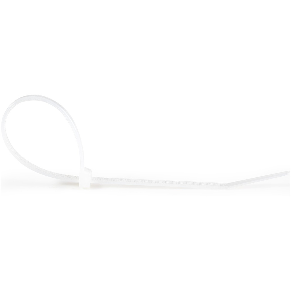 StarTech.com 20 cm Witte Kabelbinders - 4 mm Breed, 55 mm Bundeldiameter, 22 kg Treksterkte - Zelfsluitende Snelbinders uit Nylo - Afbeelding 6