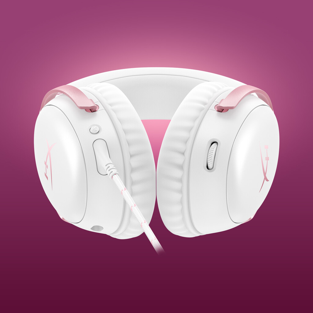 HyperX Cloud III - Gaming Headset (wit/roze) - Afbeelding 6