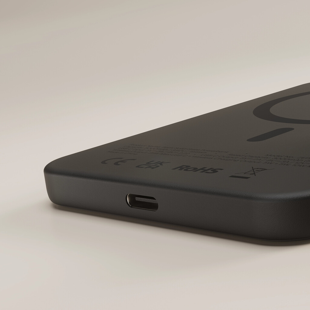 ZENS ZEPP06B/00 powerbank 5000 mAh Draadloos opladen Zwart - Afbeelding 4