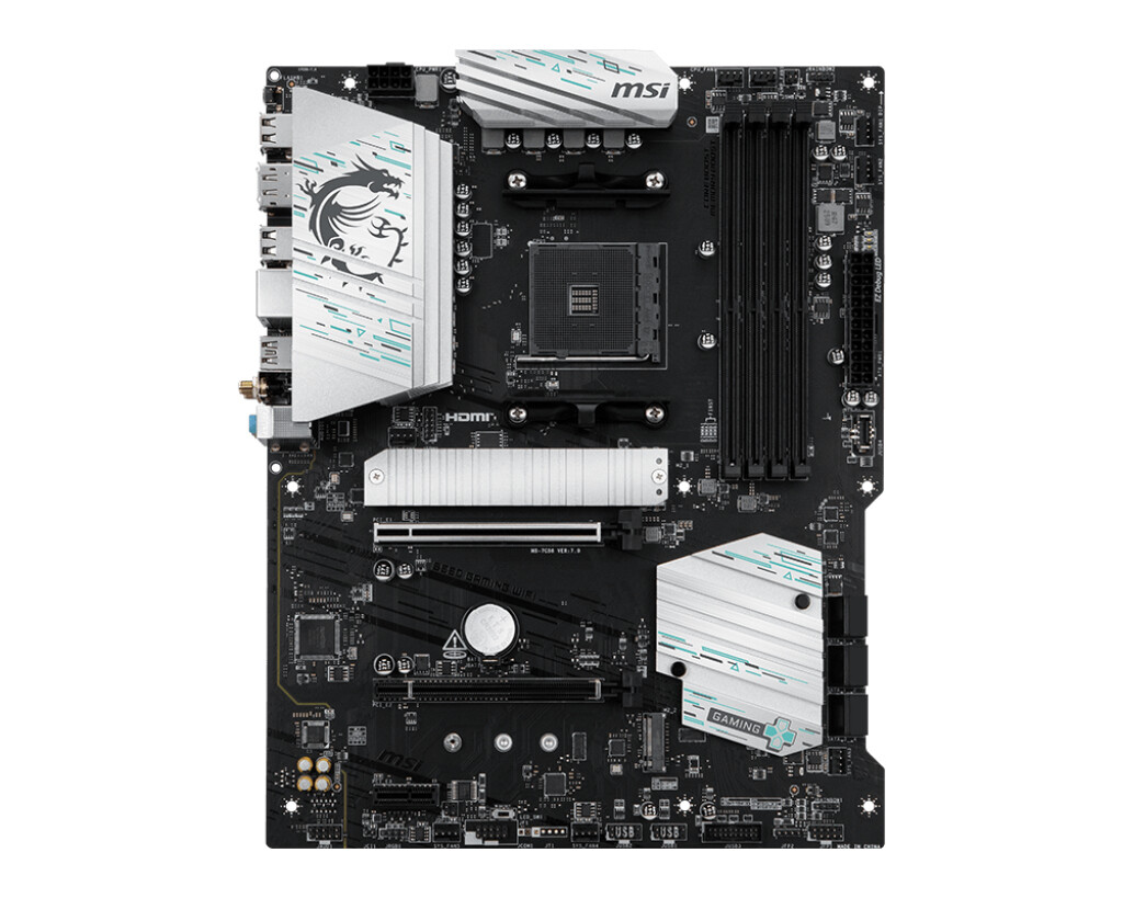 MSI B550 GAMING WIFI moederbord AMD B550 Socket AM4 ATX - Afbeelding 2