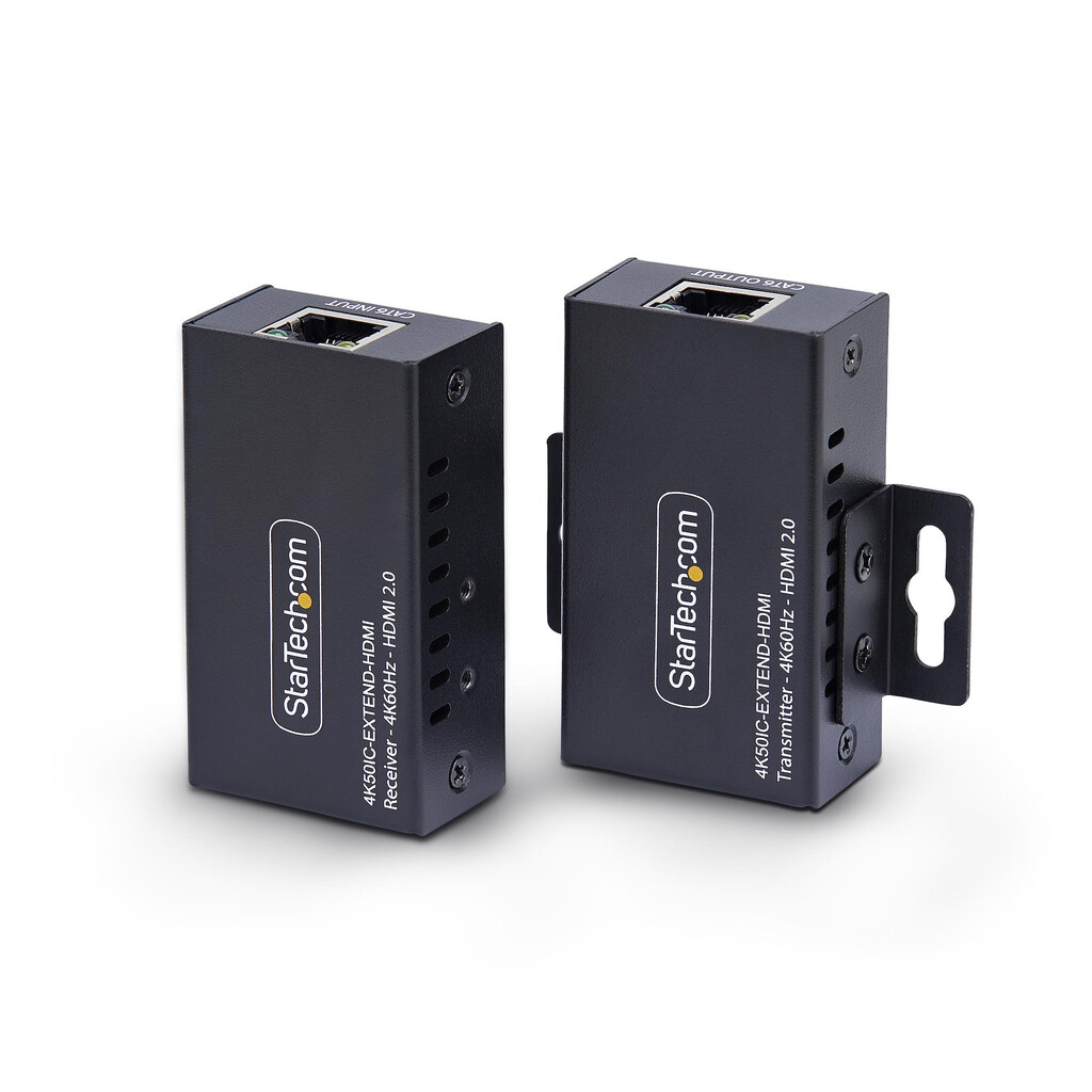 StarTech.com HDMI Extender Over CAT5e/CAT6, 4K 60Hz, Tot 60m, HDMI Transmitter/Receiver Kit, HDMI Verlenger, Power Over Cable, C - Afbeelding 7