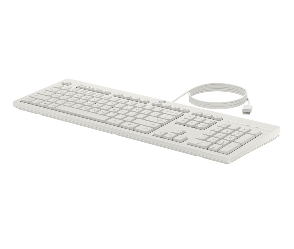 HP 225 Wired Mouse and KB G2 CWH Belgium - English localization AZERTY - Maus - AZERTY toetsenbord Inclusief muis Kantoor USB Wi - Afbeelding 4