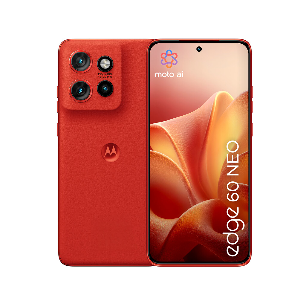 Motorola edge 60 Neo 16,1 cm (6.36") Dual SIM Android 15 5G USB Type-C 8 GB 256 GB 5000 mAh Rood