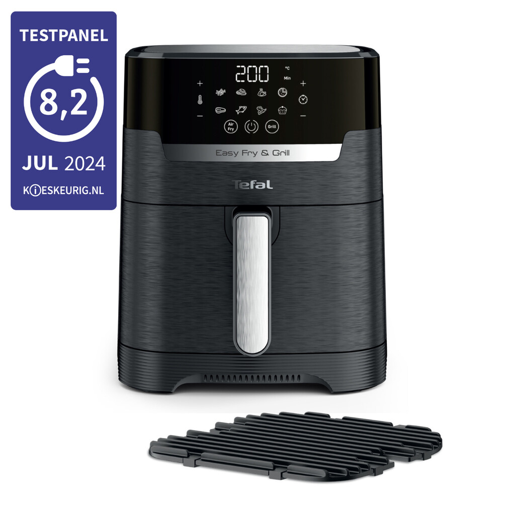 Tefal Easy Fry & Grill Precision XL EY5058 Air fryer 2in1 - 8 programma's - 4,6 L - Afbeelding 2