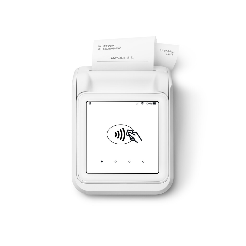 SumUp Solo smart card reader Batterij/Accu Wi-Fi + 4G Wit - Afbeelding 14