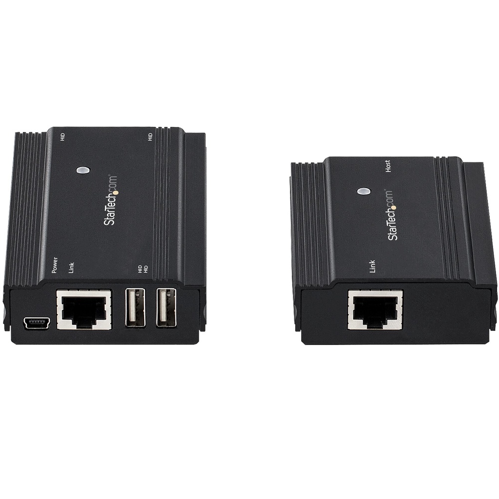 StarTech.com 4-Port USB 2.0 Extender Hub over Single CAT5e/CAT6 Ethernet Kabel (RJ45) - 100m - USB Extender Hub Adapter Kit - M - Afbeelding 6