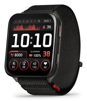 Garmin Venu X1 5,08 cm (2") AMOLED Digitaal 448 x 486 Pixels Touchscreen Zwart Wifi GPS